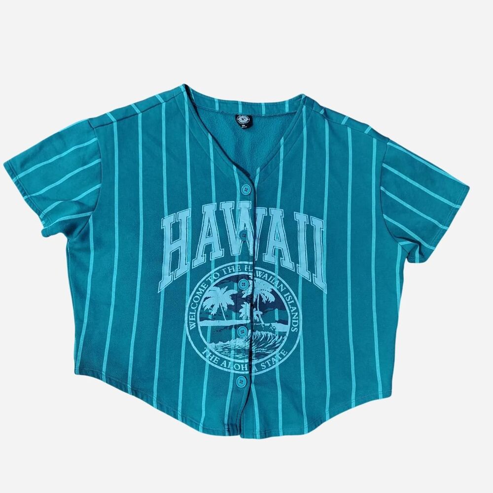 Pacsun Women's Green Crop-top